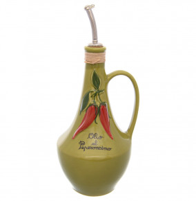 Бутылка для масла 30 см  Artigianato Ceramico by Caroline "Oliere Classiche" оливковая / 228193