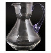 Кувшин для воды 1,5 л  Crystalite Bohemia &quot;Aida /Фиолетовая ручка&quot; / 094458