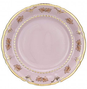 Набор тарелок 19 см 6 шт  Leander "Соната /Дубовый лист" розовая / 271767