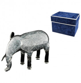 Предмет интерьера 11 х 14,5 см  Preciosa "Африканский слон" хрусталь Прециоса / 019112