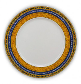 Набор тарелок 25 см 6 шт  Thun "Кайро /Сине-желтые полоски" / 244771