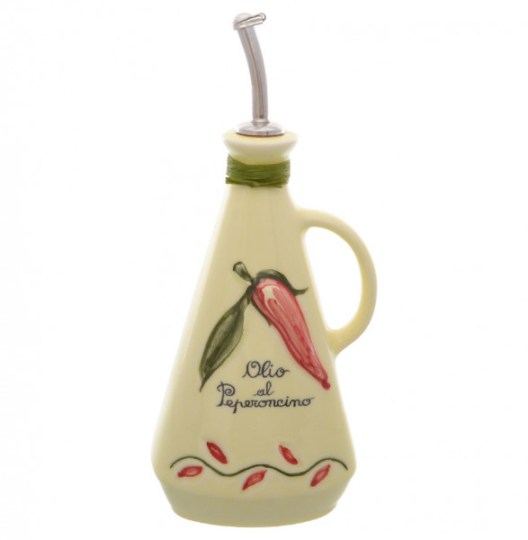 Бутылка для масла 750 мл 26,5 см  Artigianato Ceramico by Caroline &quot;Oliere Classiche&quot;лимонно-желтая / 228426