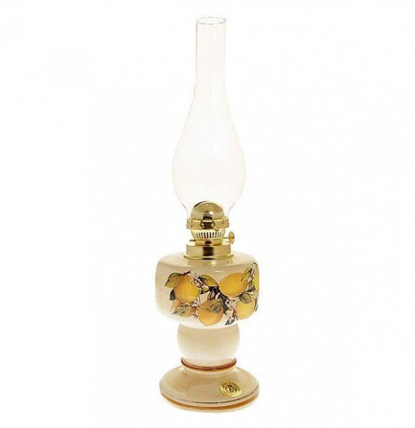 Лампа маслянная 47 см  Ceramica Cuore &quot;Лимоны&quot; / 030987