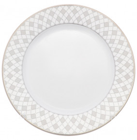 Набор тарелок 25 см 6 шт  Repast "Серо-белая сетка" / 230456