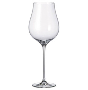 Бокалы для белого вина 400 мл 6 шт  Crystalite Bohemia "Limosa /Без декора" / 331714