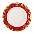 Набор тарелок 17 см 6 шт  Weimar Porzellan &quot;Ювел /Красный с золотым узором&quot; / 028796