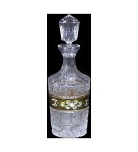 Графин для водки/ликера 750 мл  Aurum Crystal "Хрусталь с золотом" / 054443