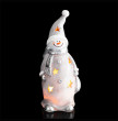 Фигурка 13 х 11 х 31 см с подсветкой  LEFARD &quot;Снеговик в колпаке с мешком&quot; / 293282