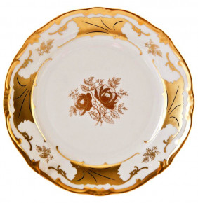Набор тарелок 24 см 6 шт  Weimar Porzellan "Кленовый лист /Белый" / 013111