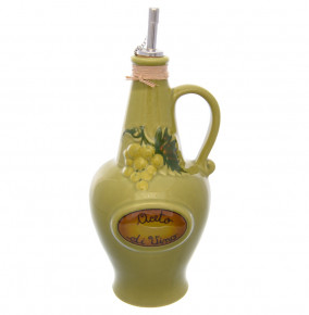 Бутылка для масла 28 см 750 мл  Artigianato Ceramico by Caroline "Oliere Classiche" оливковая / 228276