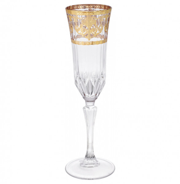 Бокалы для шампанского 180 мл 6 шт  UNION GLASS &quot;Адажио /Золотой узор 4&quot; / 212870