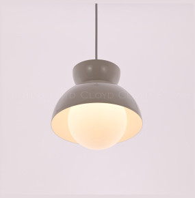 Подвесной светильник 1 рожковый  Cloyd "ERMA-A" / Ø20 см - серый / 347514