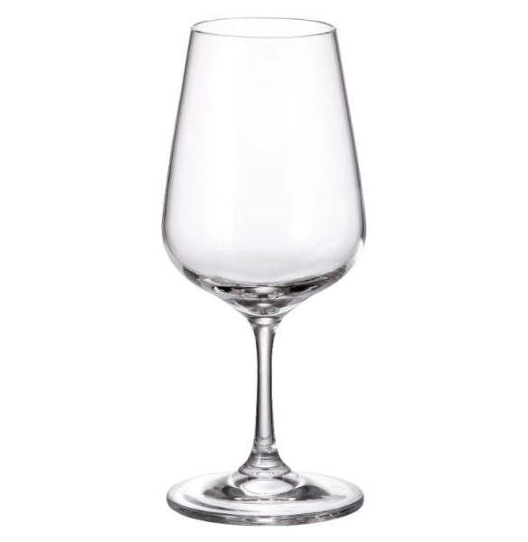 Бокалы для белого вина 360 мл 6 шт  Crystalite Bohemia &quot;Apus /Без декора&quot; / 296644