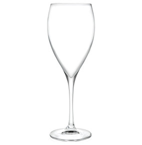 Бокалы для белого вина 410 мл 6 шт  RCR Cristalleria Italiana SpA "Wine drop /Без декора" / 320795
