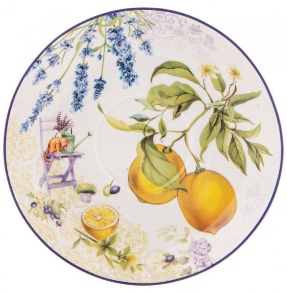 Чайный сервиз на 6 персон 14 предметов  LEFARD &quot;Прованс /Лимоны&quot; / 271675