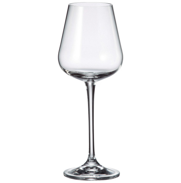 Бокалы для белого вина 260 мл 6 шт  Crystalite Bohemia &quot;Ardea /Амундсен /Без декора&quot; / 101185