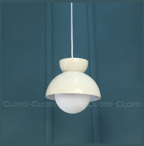 Подвесной светильник 1 рожковый  Cloyd "ERMA-A" / Ø20 см - кремовый / 345090