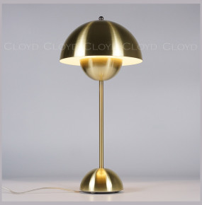 Настольная лампа 1 рожковая  Cloyd "ERMA-B" / выс. 50 см - золото / 346154