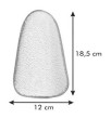 Материал для насадки 12 х 18,5 см к универсальной щетке для пыли  Tescoma &quot;ProfiMATE /Dry Clean&quot; / 246205