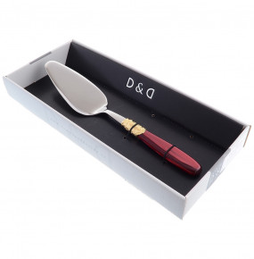 Столовый прибор Лопатка для торта  Domus Design "D&D /Виктория" цвет бордовой жемчужины / 201484
