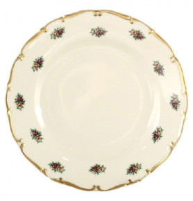 Набор тарелок 19 см 6 шт  Bohemia Porcelan Moritz Zdekauer 1810 s.r.o. "Анжелика /Маленькие розочки /СК" / 066488