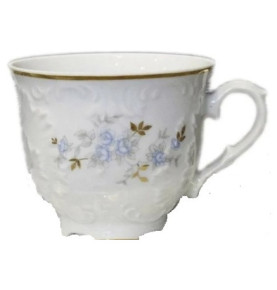 Кофейная чашка 170 мл  Cmielow "Рококо /Голубой цветок" / 312935