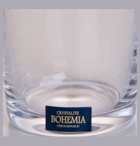 Стаканы для воды 250 мл 6 шт  Crystalite Bohemia "Идеал /Невидимый узор 28580" / 012987