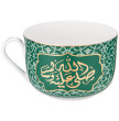 Набор чайных пар 280 мл 6 шт зелёные  LEFARD &quot;Мечеть&quot; / 340072