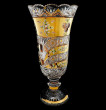 Ваза для цветов 36,5 см  Aurum Crystal &quot;Хрусталь с золотом&quot; / 033538