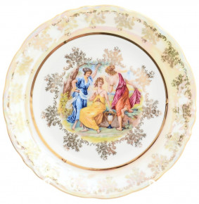 Набор тарелок 25 см 6 шт  Moravec "Фредерика /Мадонна перламутр" / 153564