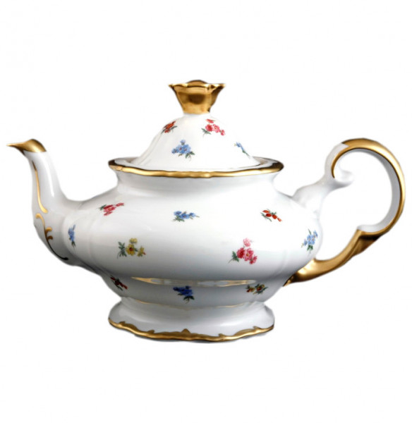 Заварочный чайник 1,2 л  Bohemia Porcelan Moritz Zdekauer 1810 s.r.o. &quot;Анжелика 811 /Мелкие цветы&quot; / 071196