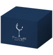 Стаканы для виски 450 мл 6 шт голубые  Le Stelle &quot;Opium&quot; (подарочная упаковка) / 342811