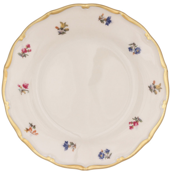 Набор тарелок 17 см 6 шт  Leander &quot;Офелия /3051 /Мелкие цветы /золото /СК&quot; / 313626