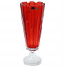 Изображение товара Ваза для цветов 40 см н/н  Aurum Crystal "Болеро /Красная" / 139342
