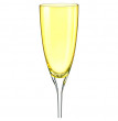 Бокал для шампанского 220 мл 1 шт желтые  Crystalex CZ s.r.o. &quot;Кейт&quot; / 264488