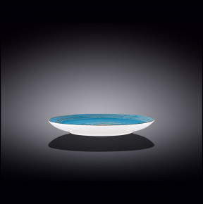 Тарелка 20,5 см голубая  Wilmax "Spiral" / 261652