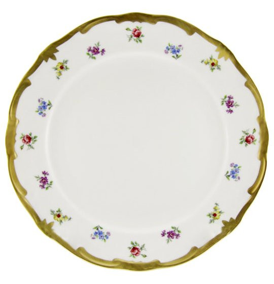 Набор тарелок 24 см 6 шт  Weimar Porzellan &quot;Мелкие цветы /1016&quot; / 013140