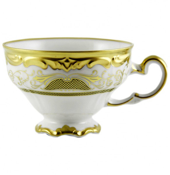 Набор чайных чашек 210 мл 6 шт  Weimar Porzellan &quot;Веймар /Симфония /Золотая&quot; / 060627
