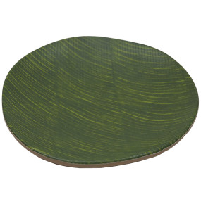 Блюдо-поднос 20,5 х 20,5 х 3 см  P.L. Proff Cuisine "Green Banana Leaf" / 320447