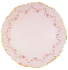 Конфетница 17 см н/н  Leander "Соната /Розовый цветок" розовая / 148688
