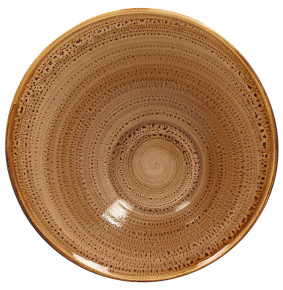 Тарелка 22 х 9 см ассиметричная 650 мл  RAK Porcelain "Twirl Shell" / 314897