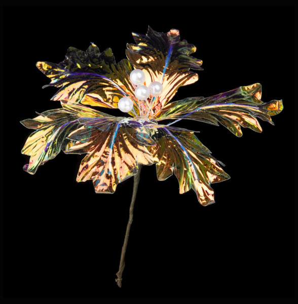 Цветок искусственный 26 см  LEFARD &quot;Пуансетия&quot; / 215330