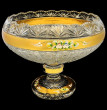 Ваза для фруктов 30,5 см н/н  Aurum Crystal &quot;Хрусталь с золотом&quot; / 109325