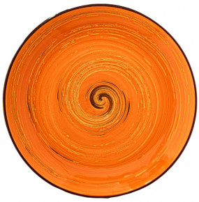 Тарелка 18 см оранжевая  Wilmax "Spiral" / 261572