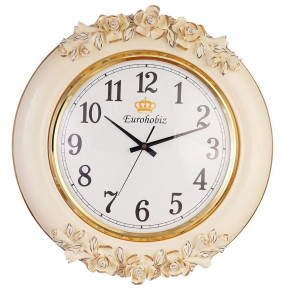 Часы настенные 50 см "Royal Classics /Цветы /Стразы" / 151344