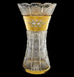 Ваза для цветов 35,5 см  Aurum Crystal &quot;Хрусталь с золотом&quot; / 150810