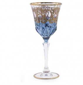 Бокалы для красного вина 280 мл 6 шт синие  Art Decor "Адажио /Зеркало Арлекина" / 208309