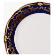 Набор тарелок 26 см 6 шт  Weimar Porzellan &quot;Ювел /Синий с золотым узором&quot; / 047098
