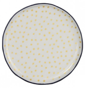 Тарелка 16 см  Мята " White /dots go" / 308860