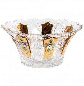 Ваза для конфет 20,5 см  Aurum Crystal "Хрусталь с золотом" / 152635